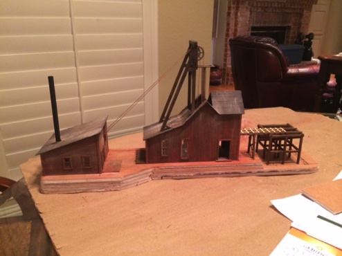Bob Lydecker Atlantic Cable Mine waiting for layout space Bob Lydecker Atlantic Cable Mine waiting for layout space